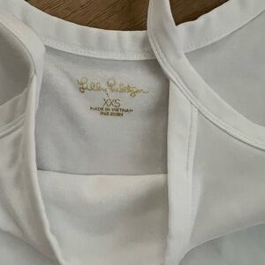 Lilly Pulitzer White Tank Top